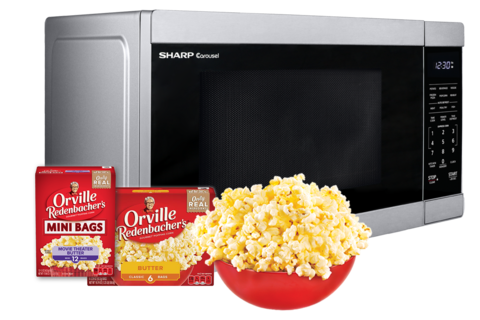 Sharp SMC1162HS What Happens When A World Leader In Gourmet Popcorn Meets A World Leader In Microwave Ovens?