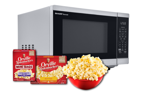 Sharp SMC1469HS What Happens When A World Leader In Gourmet Popcorn Meets A World Leader In Microwave Ovens?