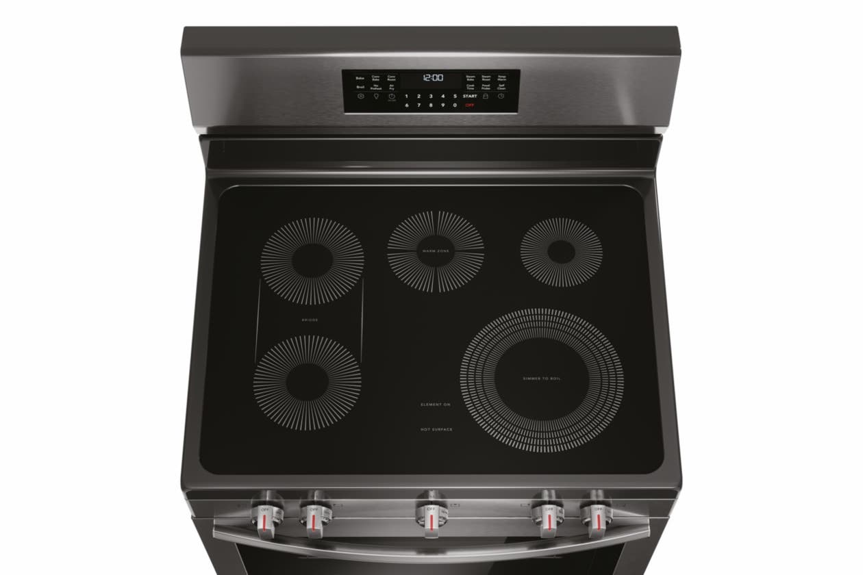 Frigidaire GCRE3060BD Flexible Five Element Cooktop