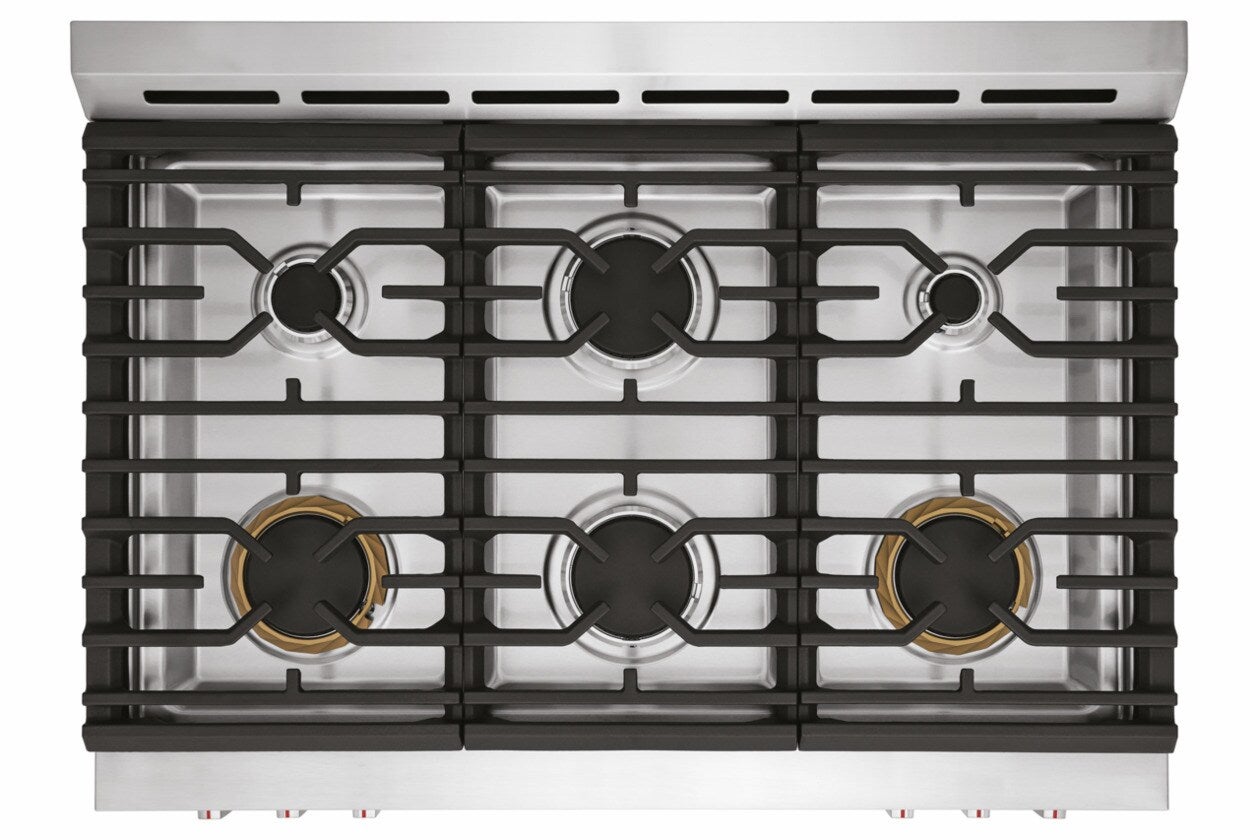 Frigidaire GCFG3661AF 36 Inch Freestanding Gas Range Smudge-Proof