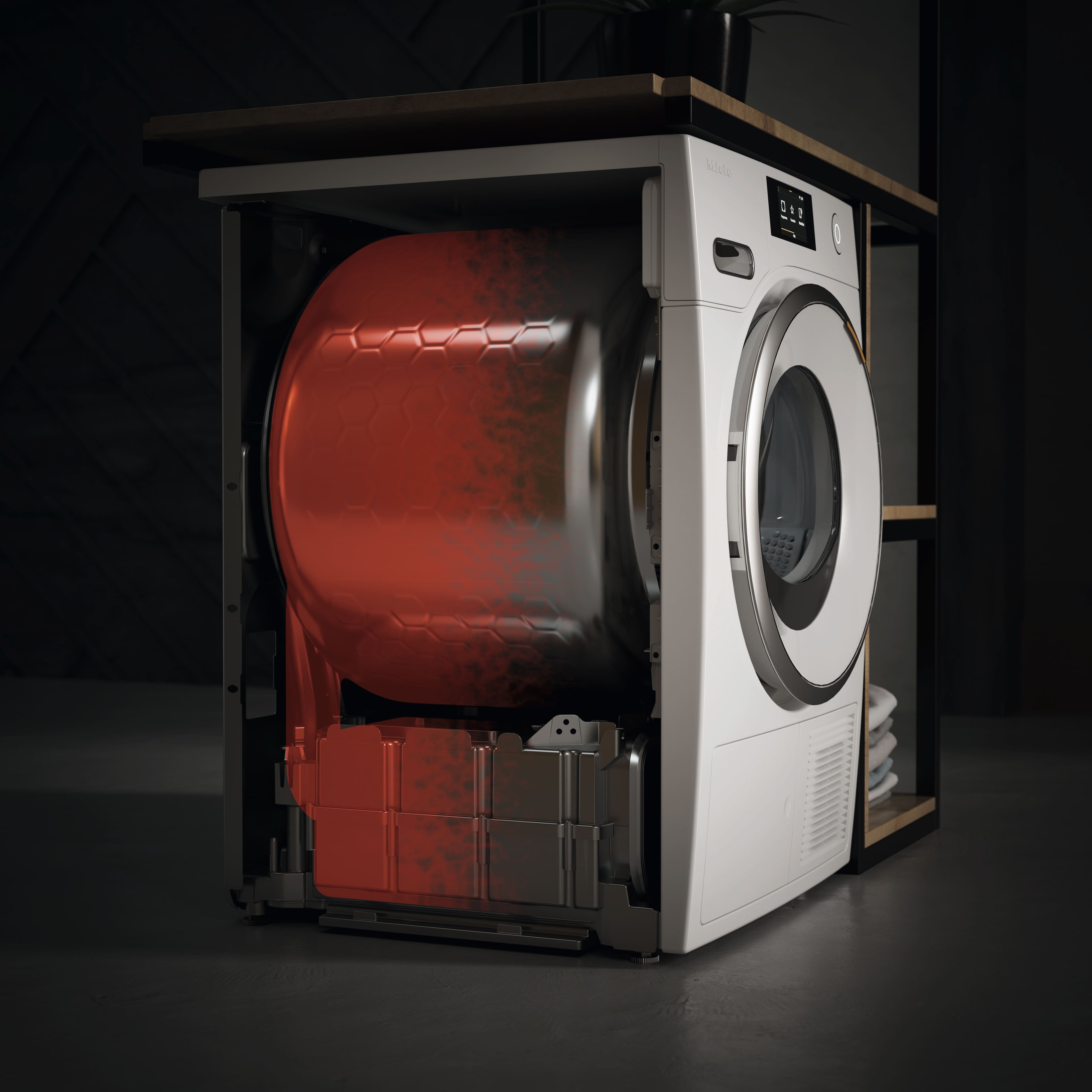 Miele TWD360WP Heat-pump Technology