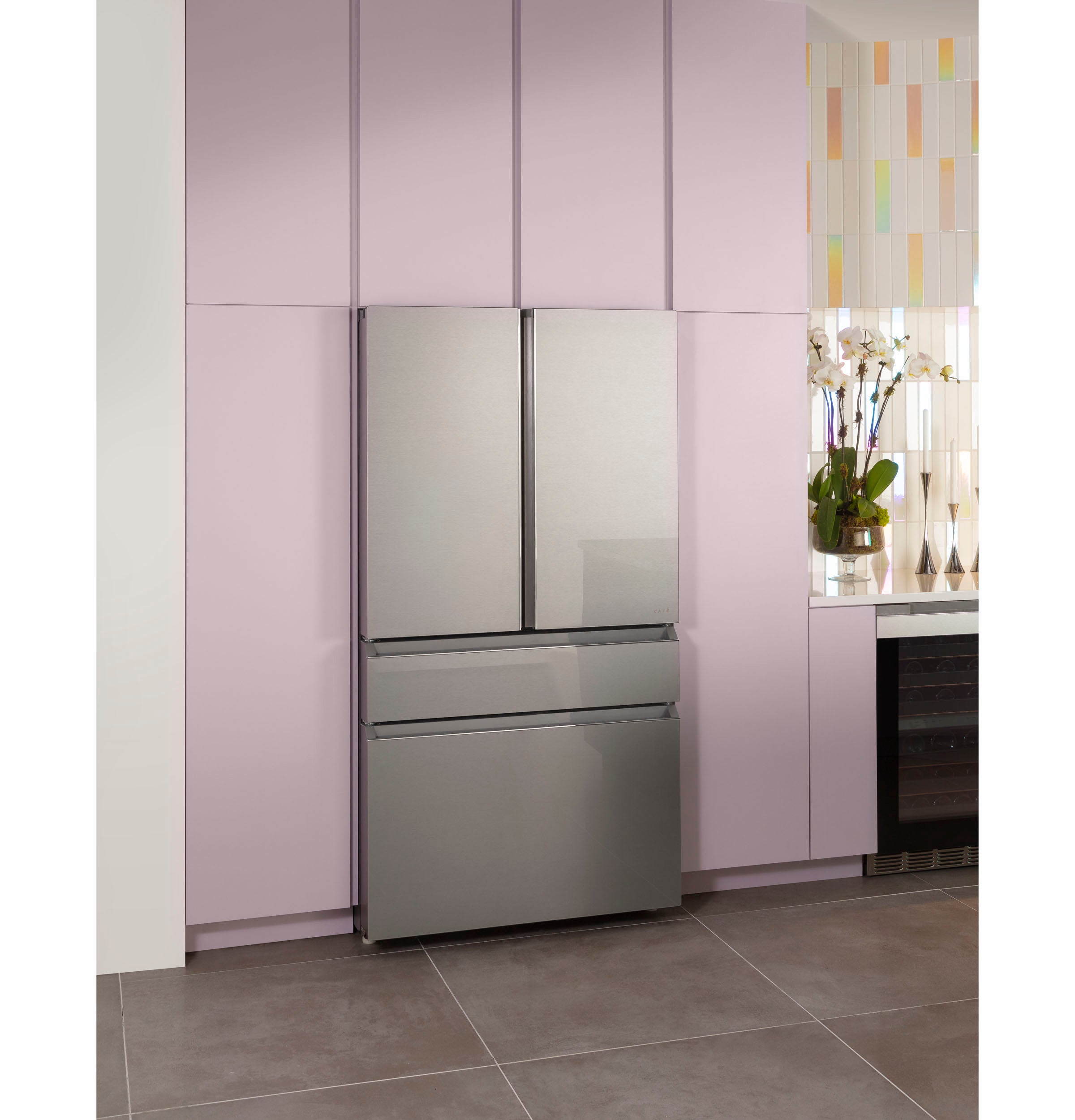 Cafe CJE23DP4WW2 36 Inch Counter-Depth Freestanding 4-Door