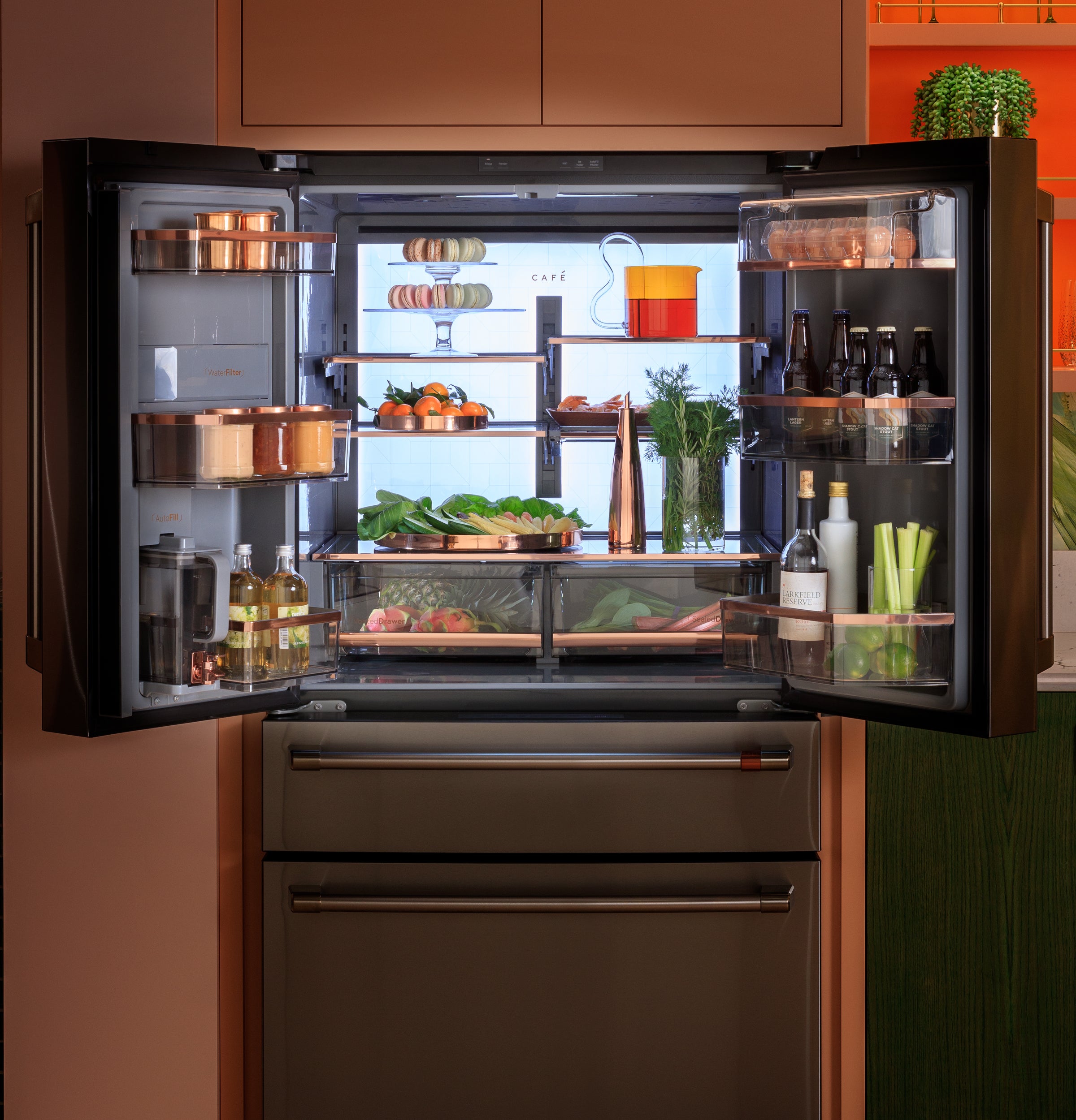 高質 Cafe CJE23DP4WW2 36 Inch Counter-Depth Freestanding 4-Door その他