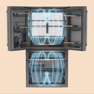 Cafe CJE23DP3WD1 Twinchill™ Dual Evaporators