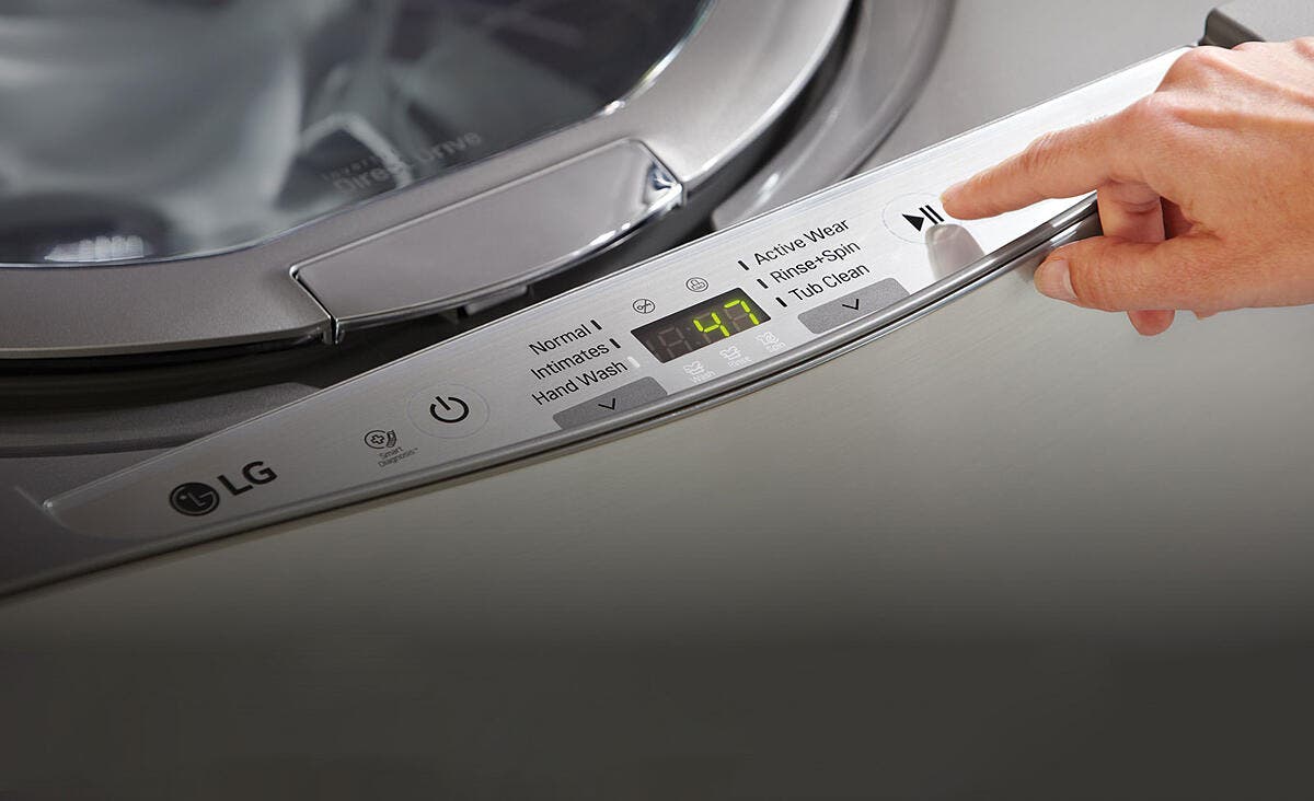 LG WD100CB Specialty Cycles