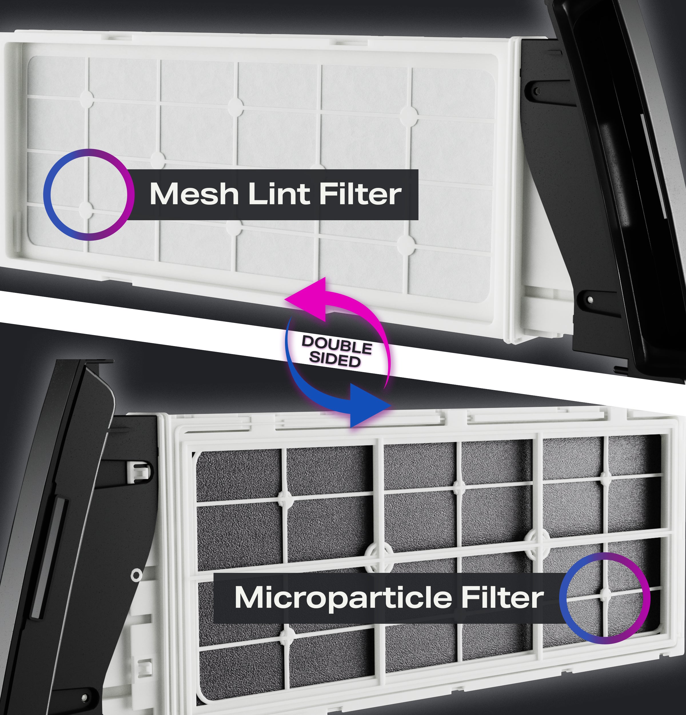 GE PFQ83HSHWWW Ez Access Lint Filter System