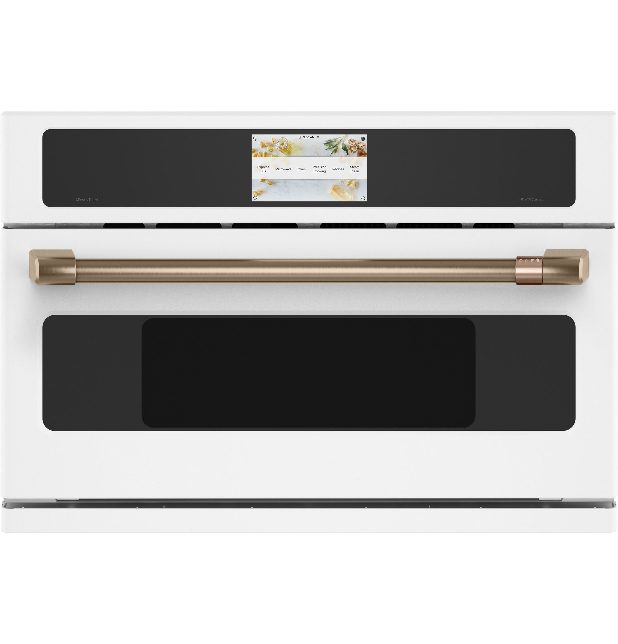 Cafe CSB913P4VW2 30 Inch Built-In Smart Microwave Oven Matte White