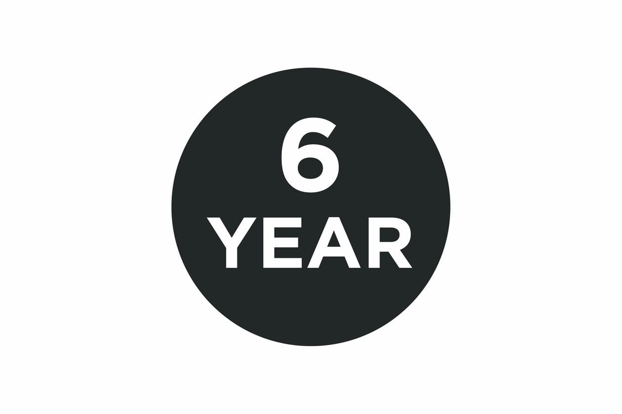 Frigidaire FF05DISPD1 6-year Product Warranty With Corrosion Lifetime Warranty