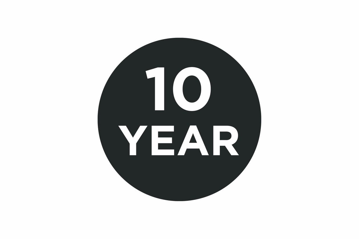 Frigidaire FF75DISPB1 10-year Product Warranty With Corrosion Lifetime Warranty