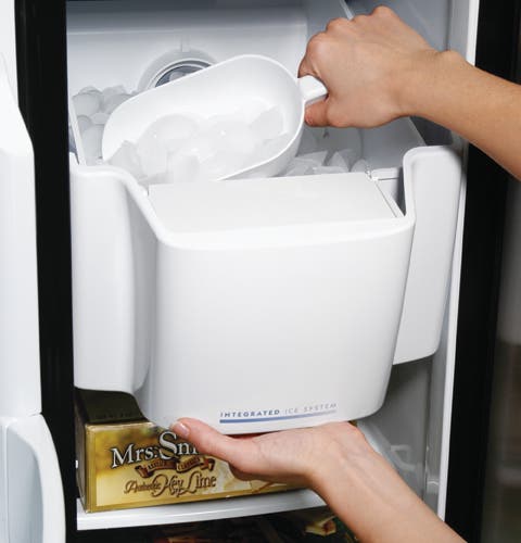 GE ZISB360DR Integrated Ice System