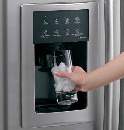 GE PSC25MGSWW Tall Lighttouch! Dispenser