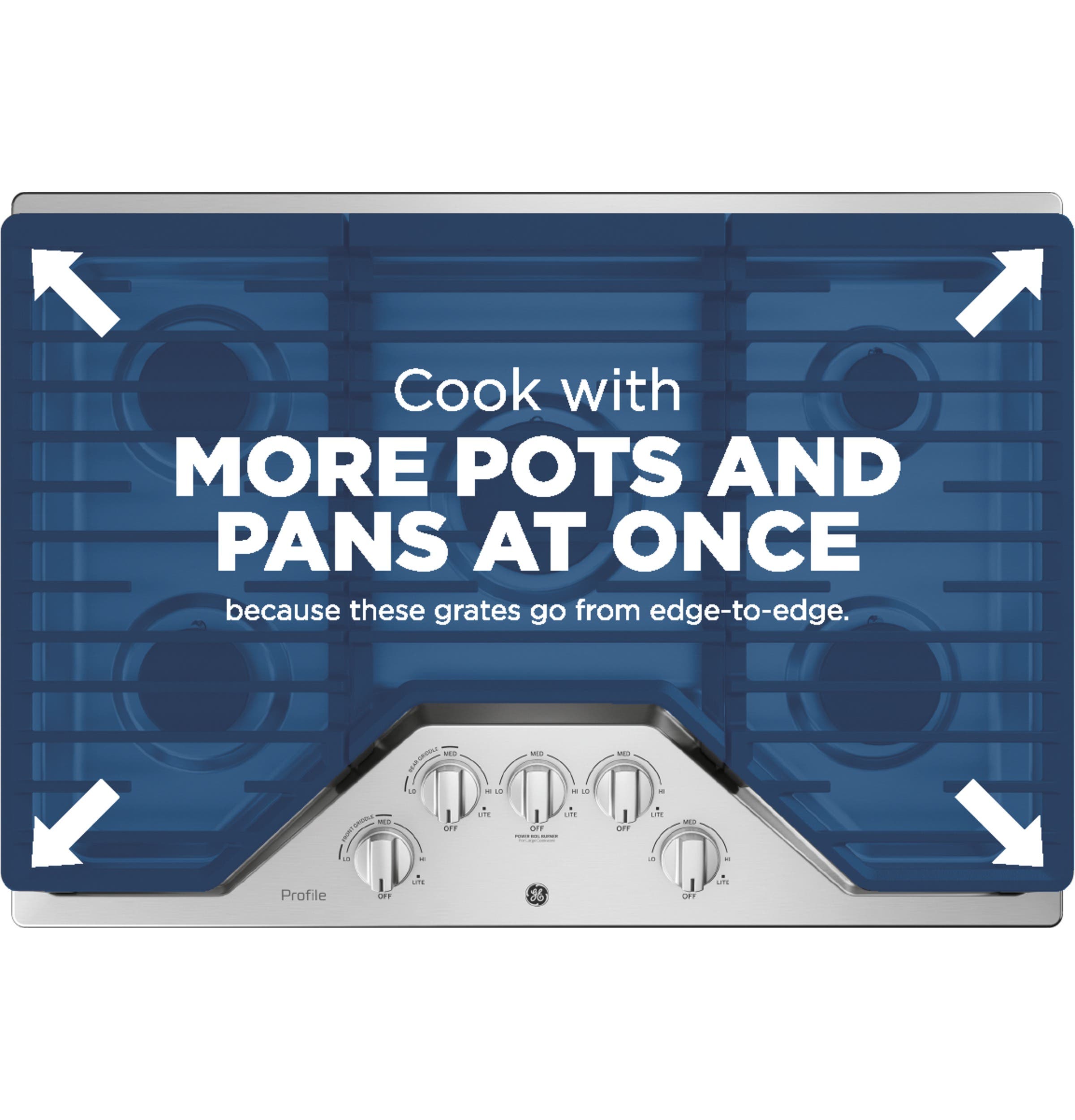 Cafe CGP9536SLSS Maximize Your Cooking Space
