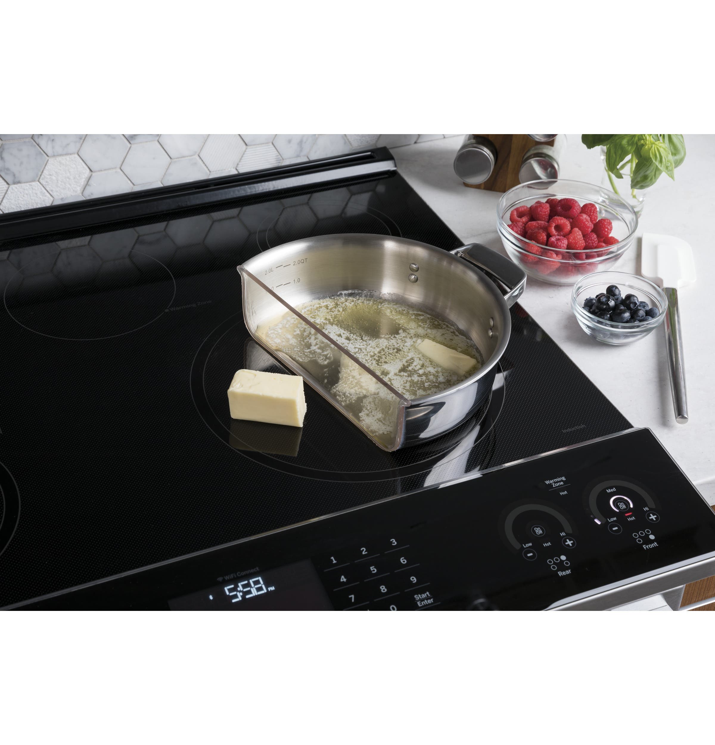 Cafe CHS985SELSS Induction Cooktop Technology