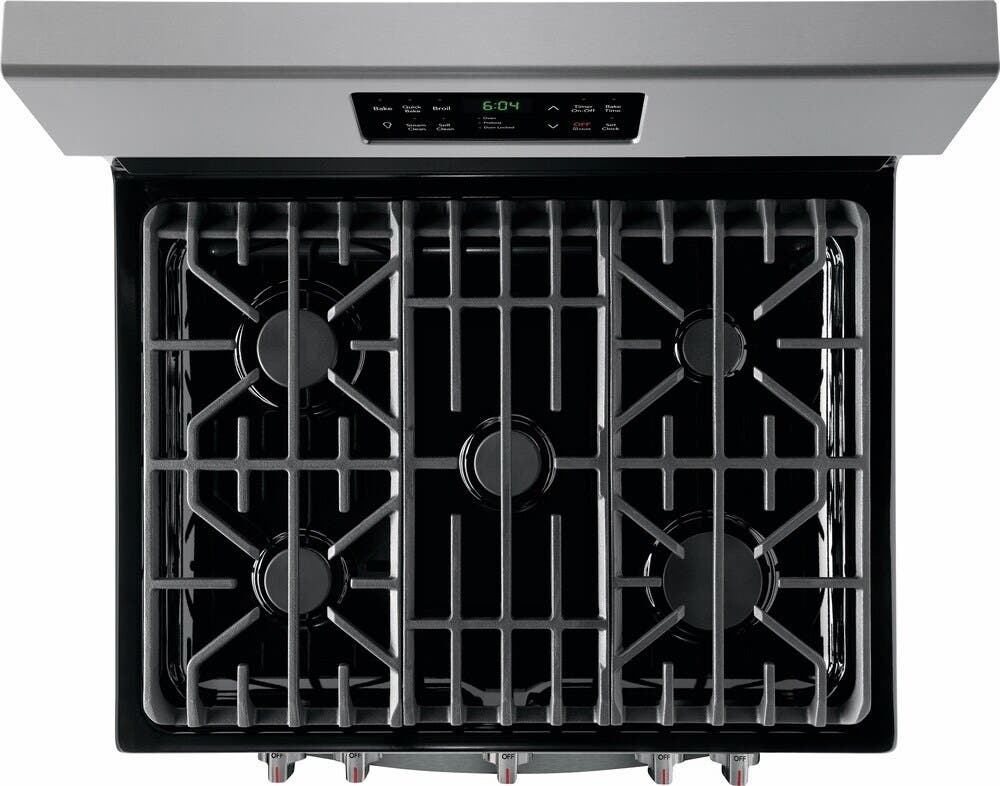 Frigidaire FGGF3036TB Continuous Corner-to-corner Grates