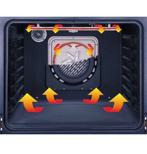 GE JT965WFWW True European Convection (lower Oven)