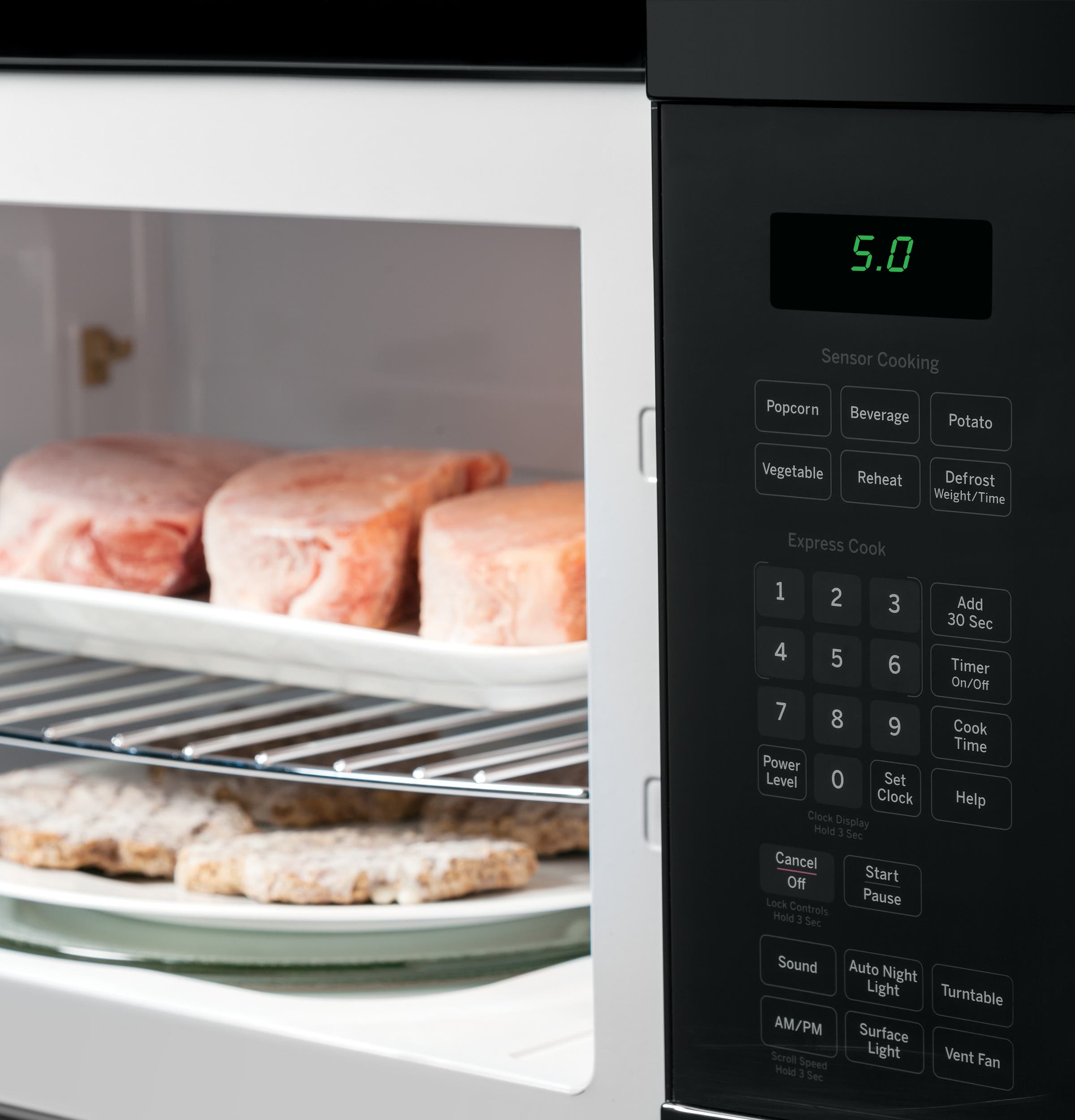 GE JVM6175RFSS Auto And Time Defrost