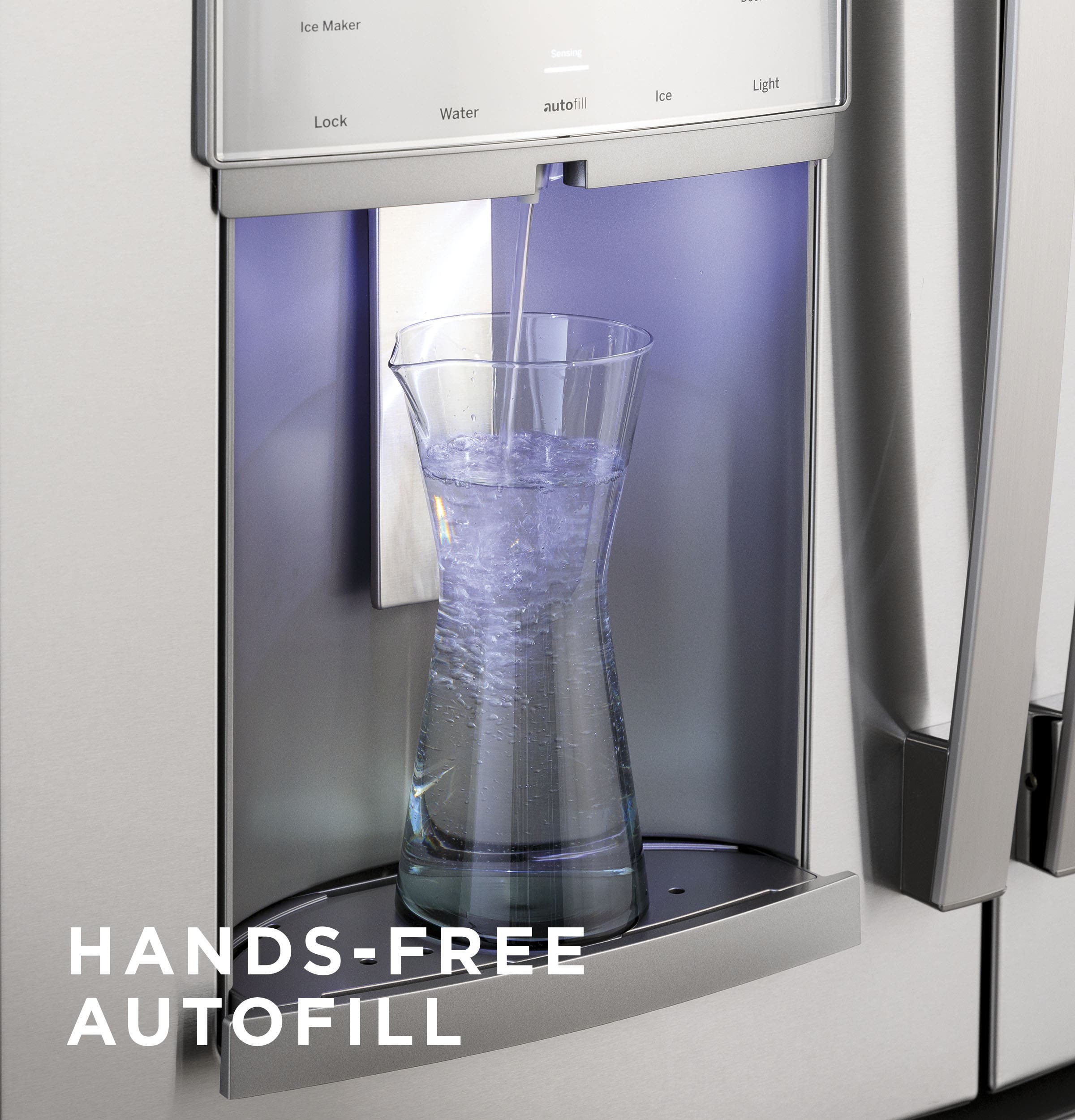 GE PFE28RSHSS Hands-free Autofill