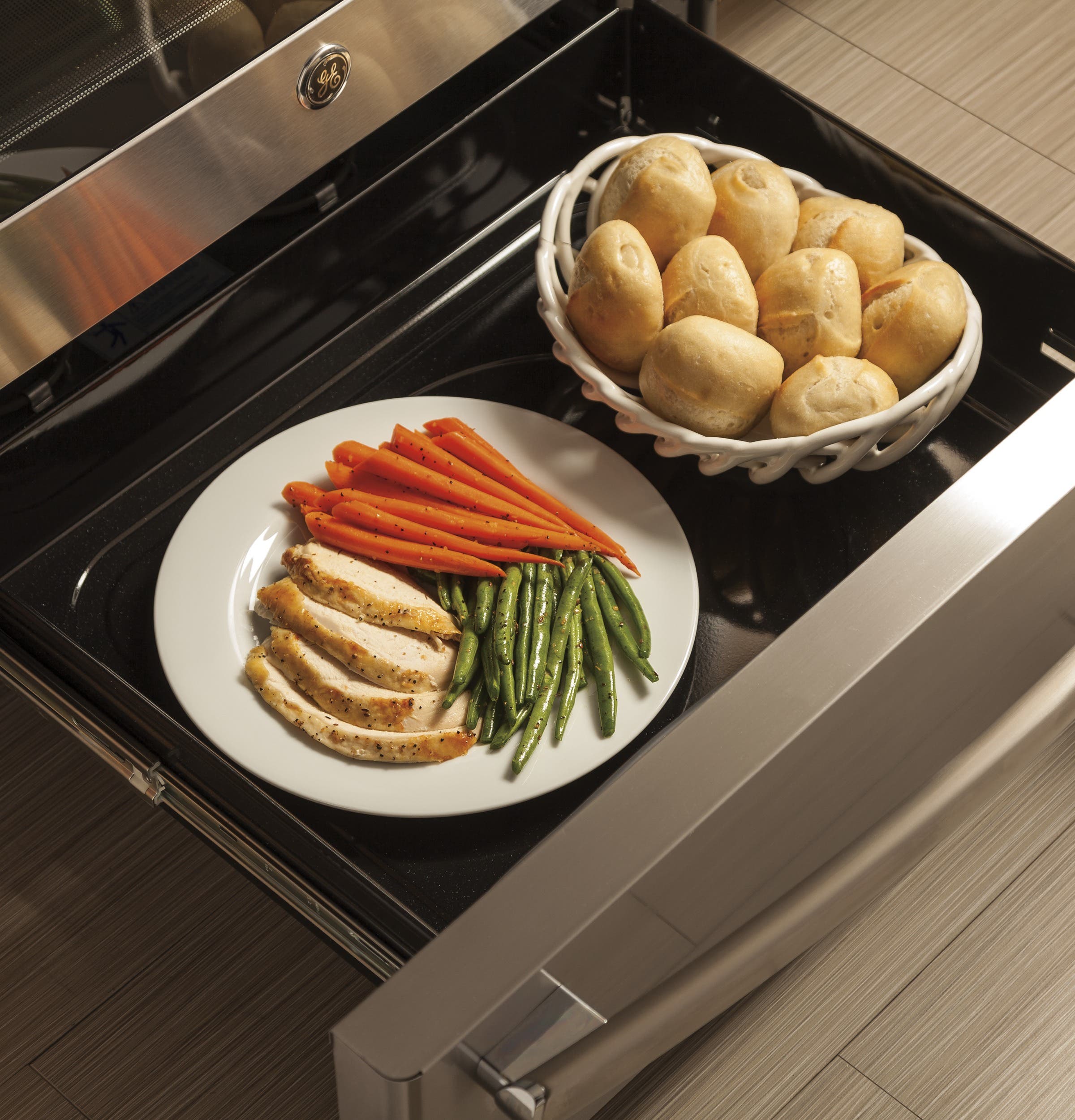 GE PS920SFSS Warming Drawer