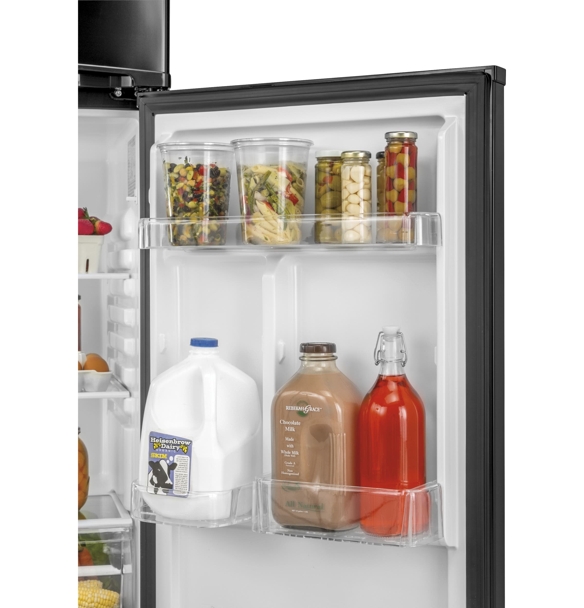 Haier HRT18R1APB Clear Door Bins