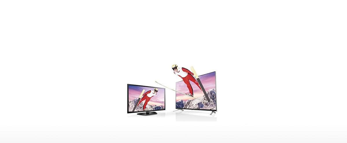 LG 55LB7200 2d To 3d Conversion