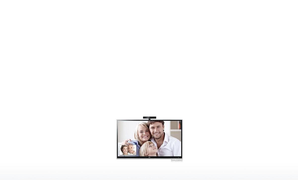 LG 55LB7200 Stay Connected With Skype™