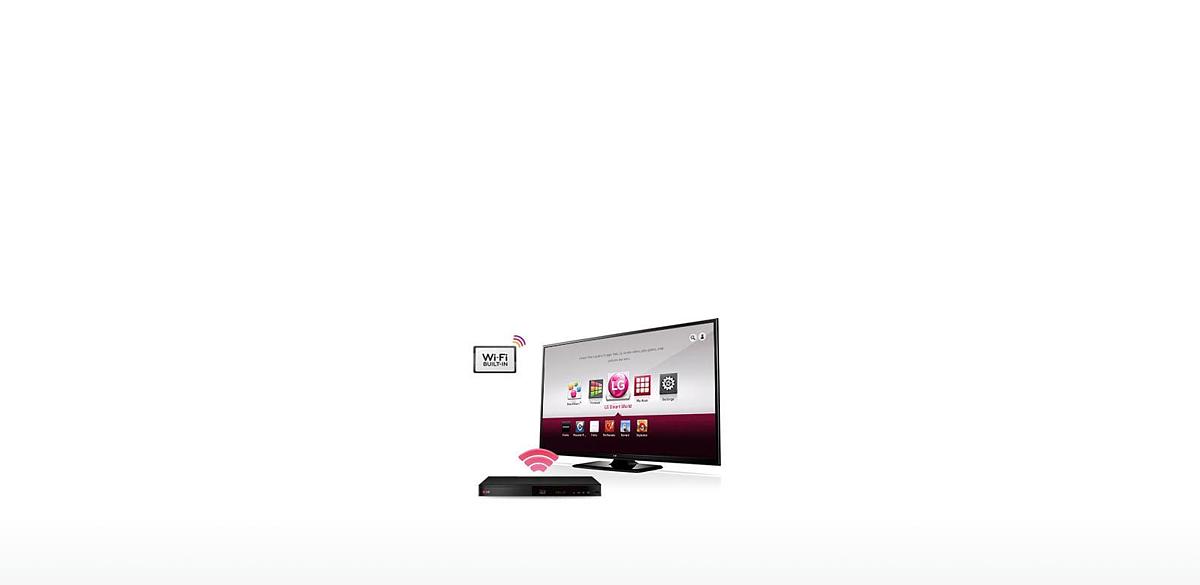LG BP550 Built-in Wi-fi®