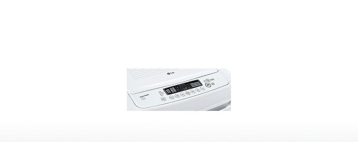 LG DLE1001W Electronic Control Panel With Dual Led Display & Hydroshield™