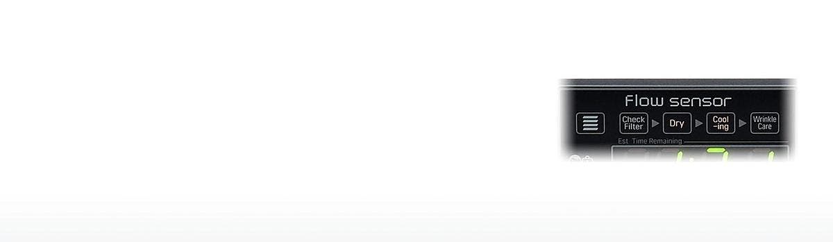 LG DLE1001W Stay Efficient.
