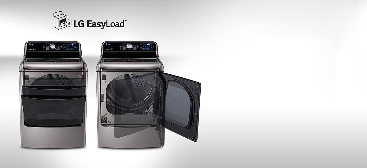 LG DLEX7600VE Load & Unload Easier Than Ever