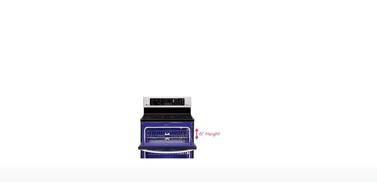 LG LDE3035ST Cook More With Easy Access Upper Oven