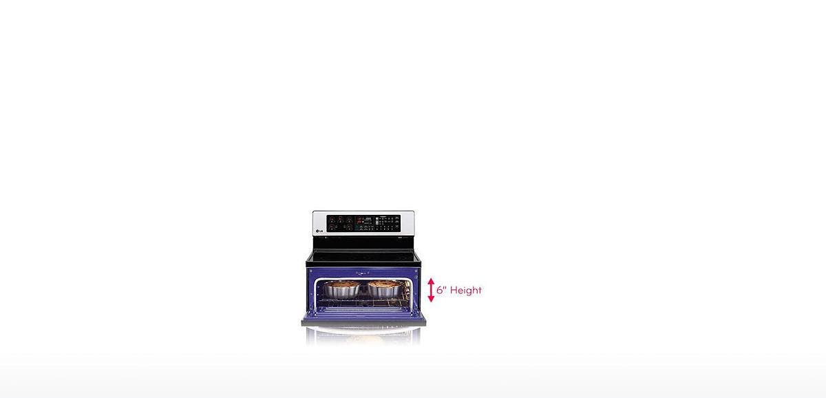 LG LDE3037BD Cook More With Easy Access Upper Oven