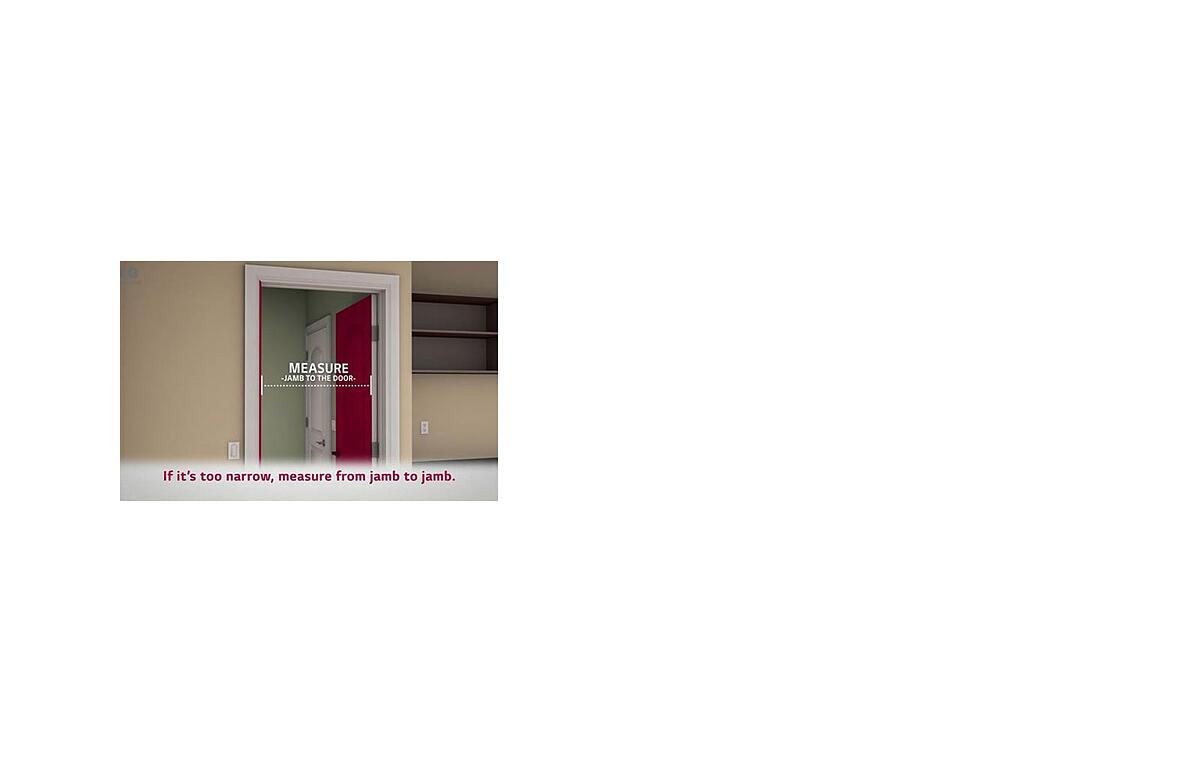LG LFXS24566S Measure First