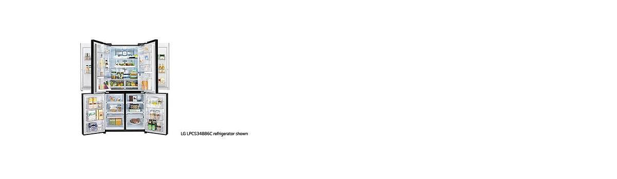 LG LPCS34886C More Usable Space*