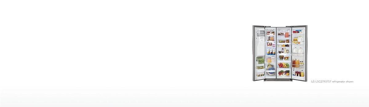 LG LSXS26466S Space When You Need It.
