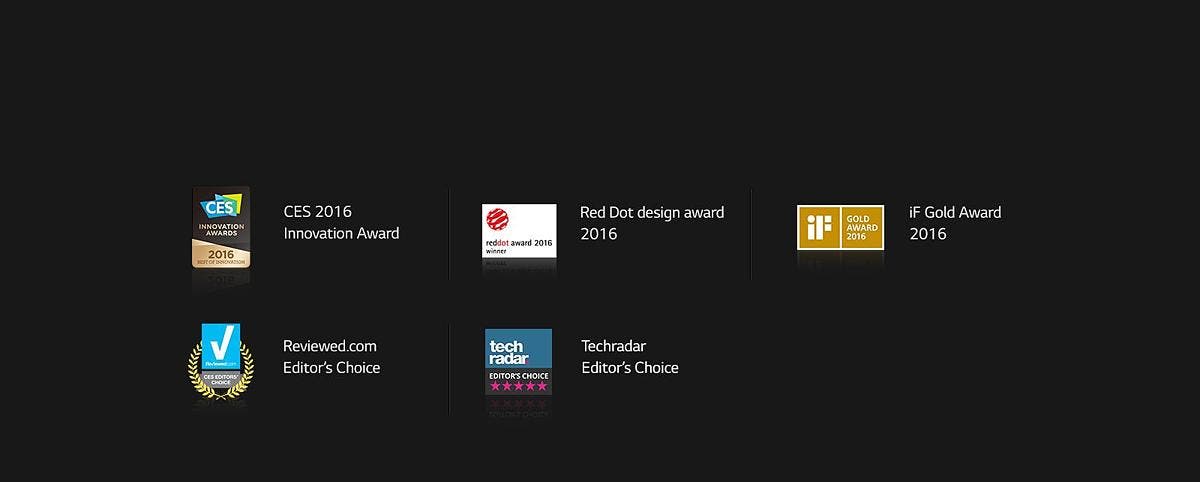 LG LUPXC2386N Awards