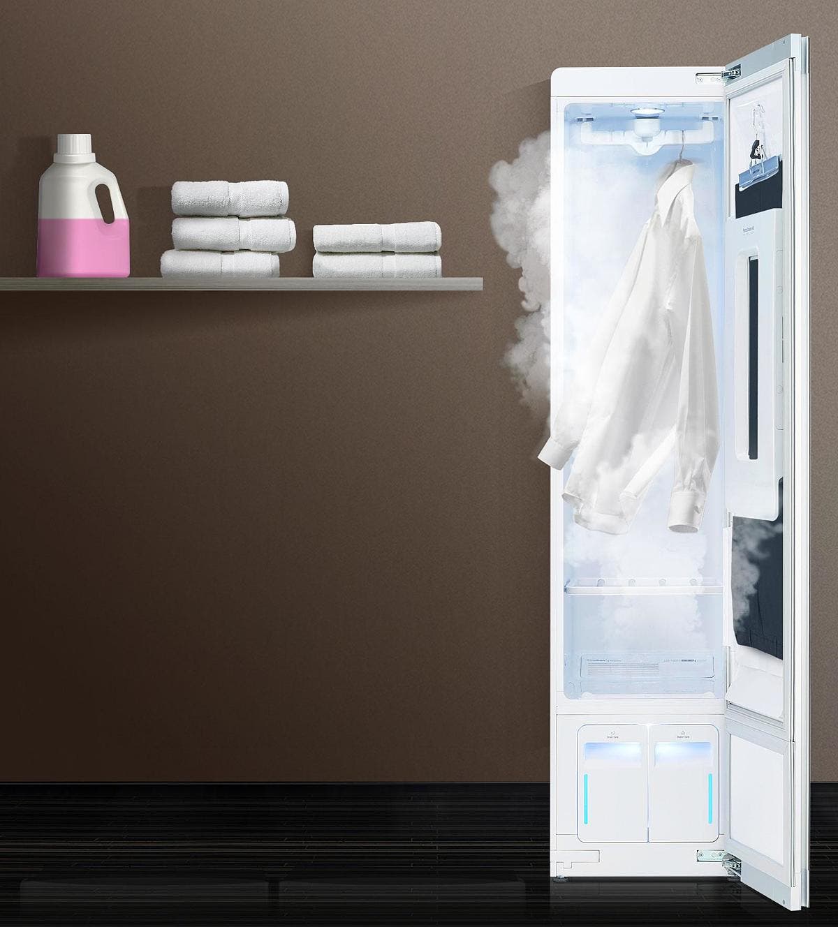 LG S3RERB Vanquish Odors With The Gentle Power Of Steam