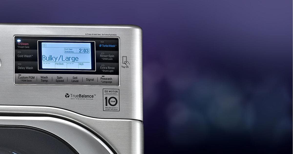 LG WM8500HVA Commanding Performance