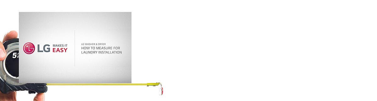 LG WT1501CW Measure Twice, Order Once