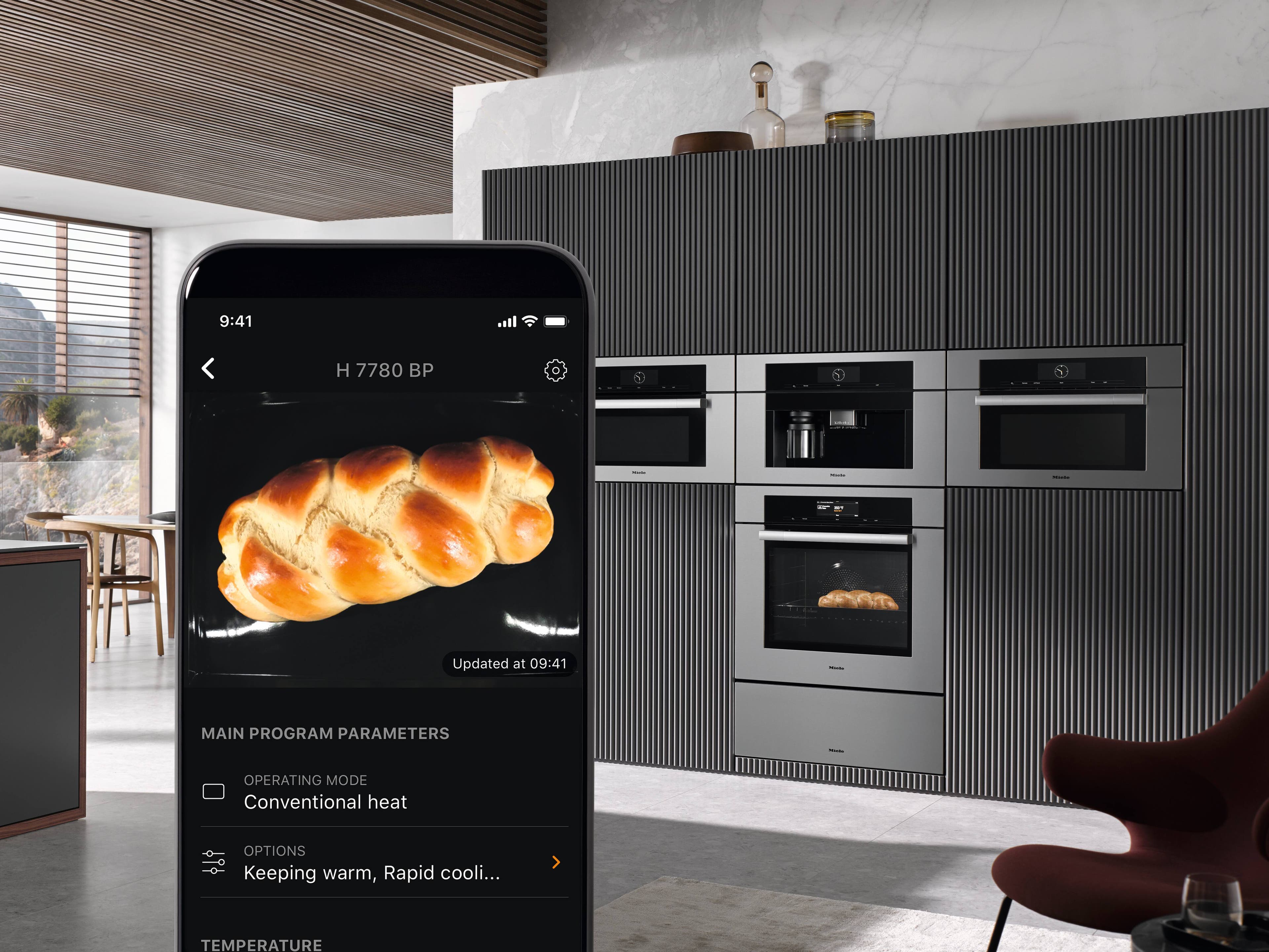 Miele H7880BPGG Camera Inside Oven Compartment