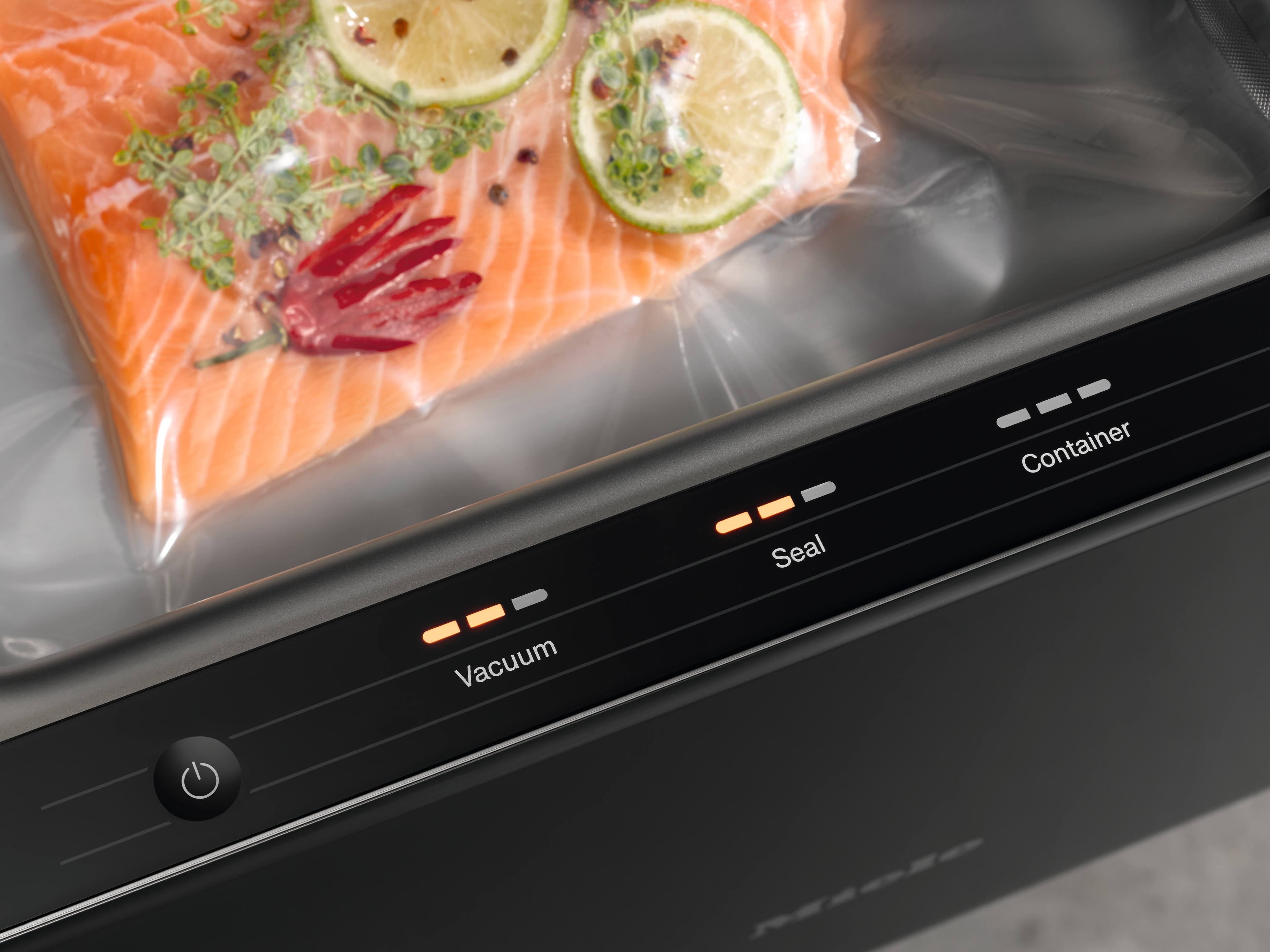 Miele EVS7670AMB Variable Vacuum-sealing Duration 