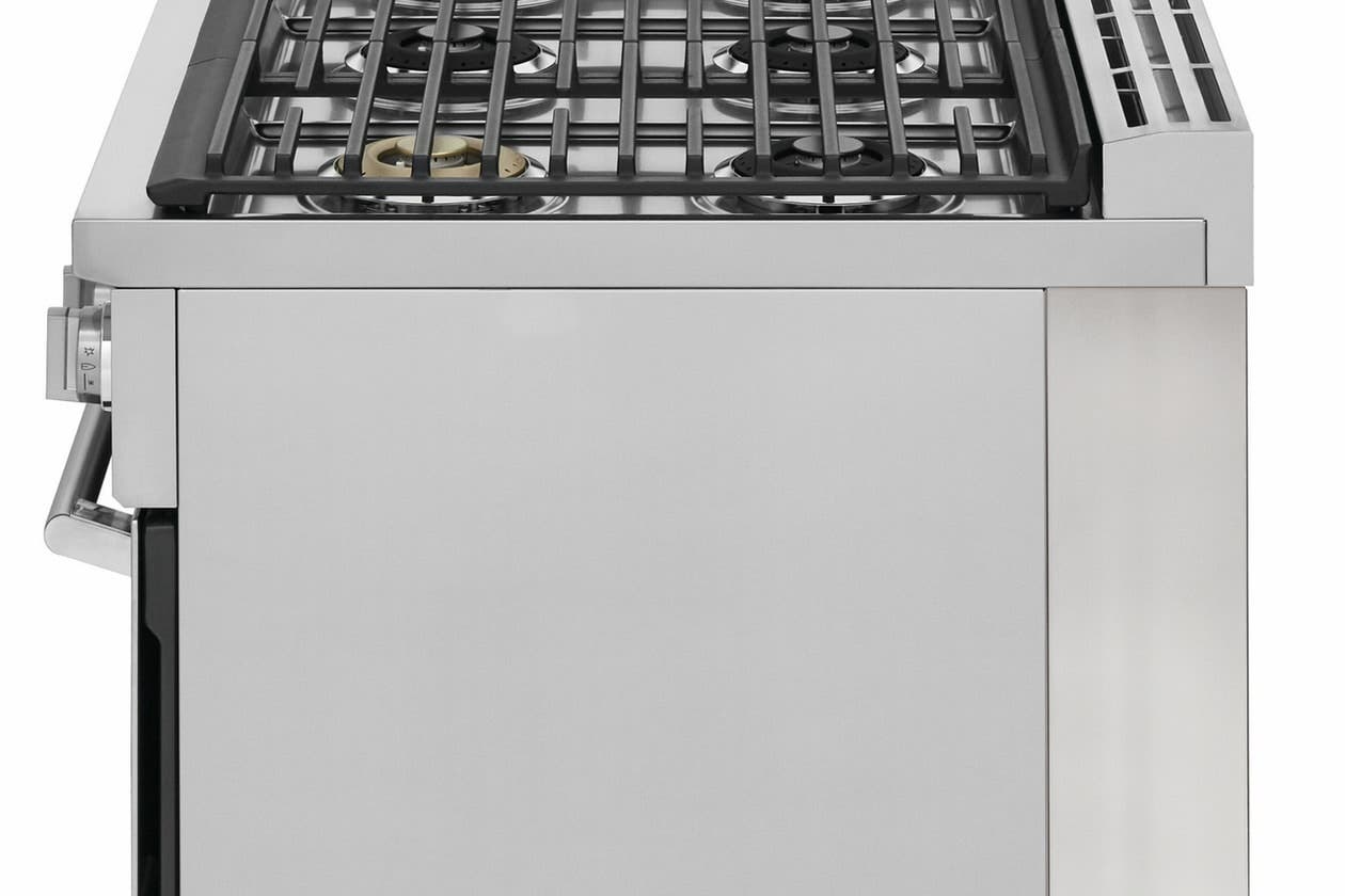 Electrolux LUX3630DFKT Creates Improved Aesthetic For Side Of Dual Fuel Range