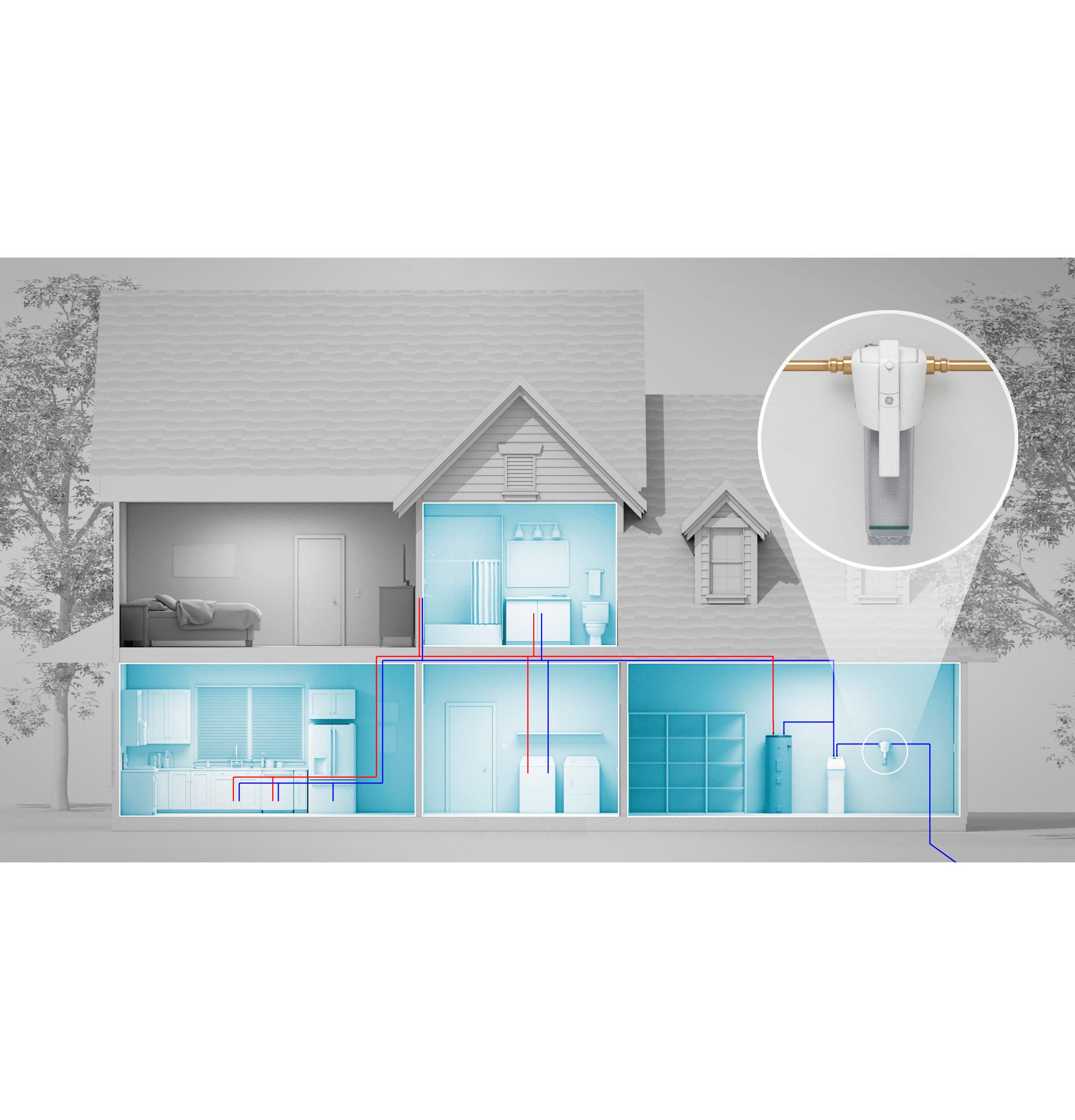 GE GXWH70M Filter Your Home's Water At The Source