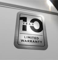 GE GFW350SSYWW 10-year Limited Warranty