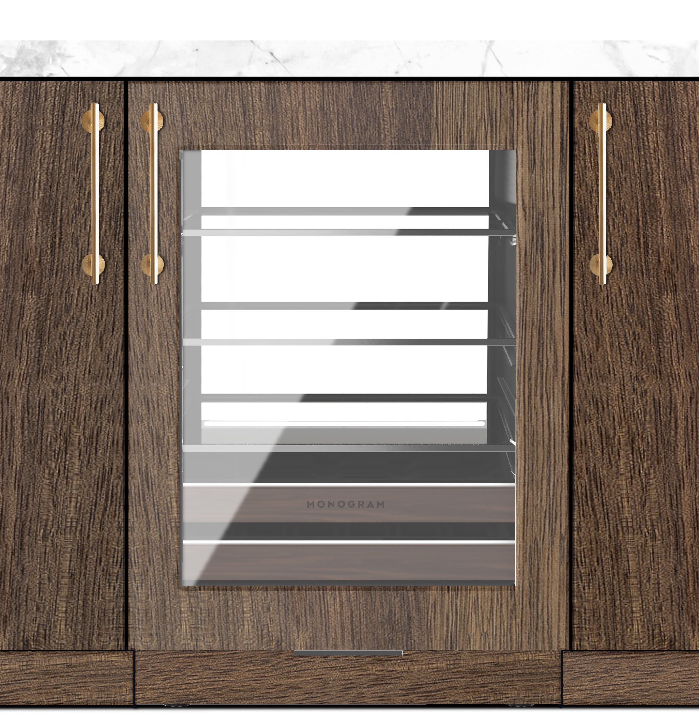 Monogram ZIBC24PWII 24 Inch Beverage Center Custom Panels