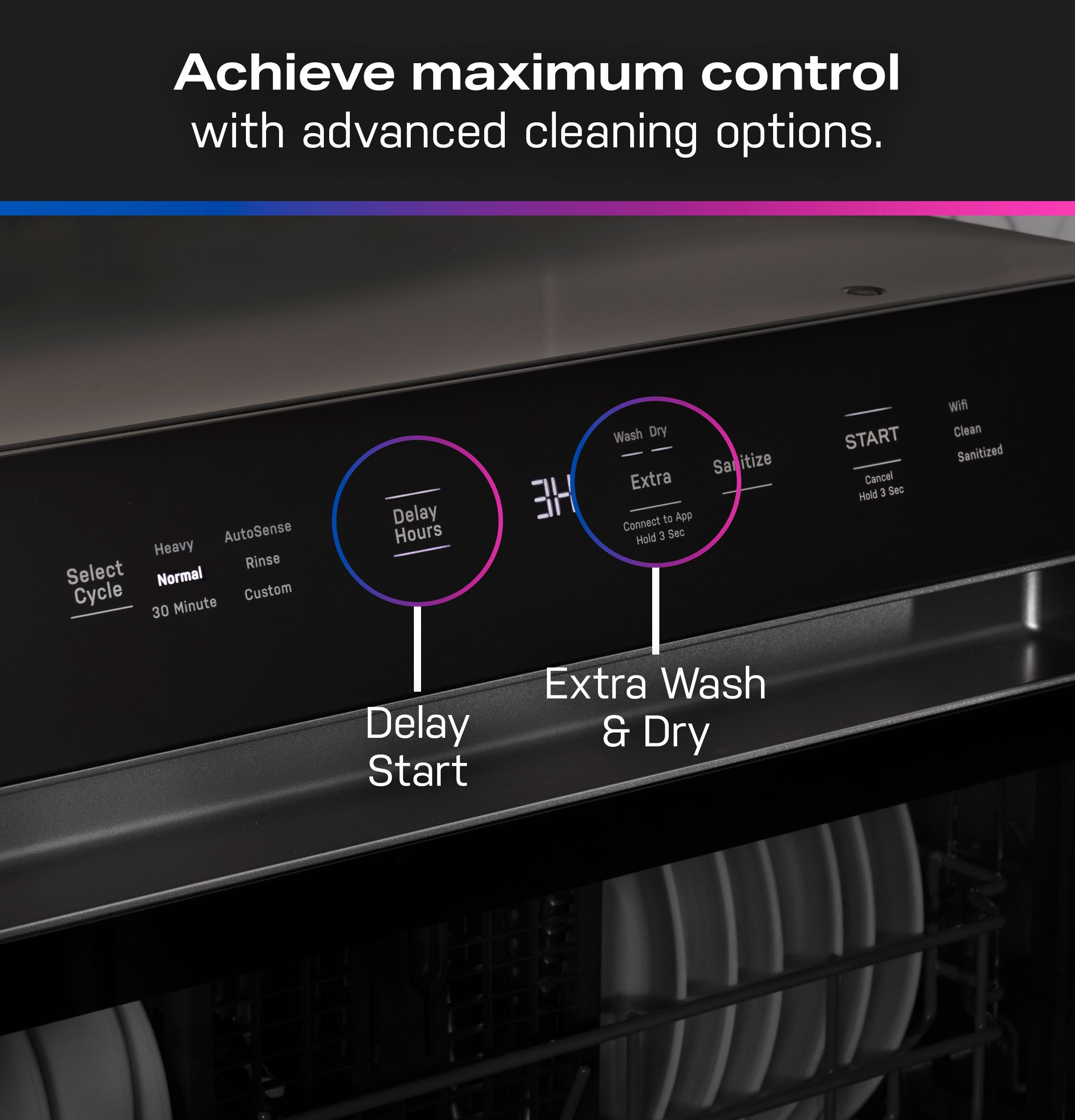 GE PZF560HGWBB Get More With Additional Options