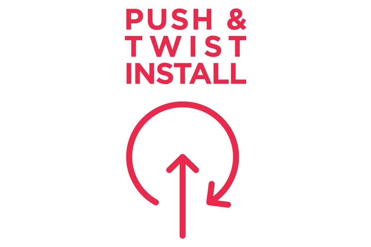 Frigidaire EPTWFU01 Push & Twist Easy Install