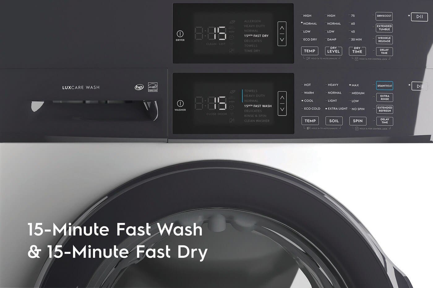 Electrolux ELTE7300AD 15-minute Fast Wash & 15-minute Fast Dry