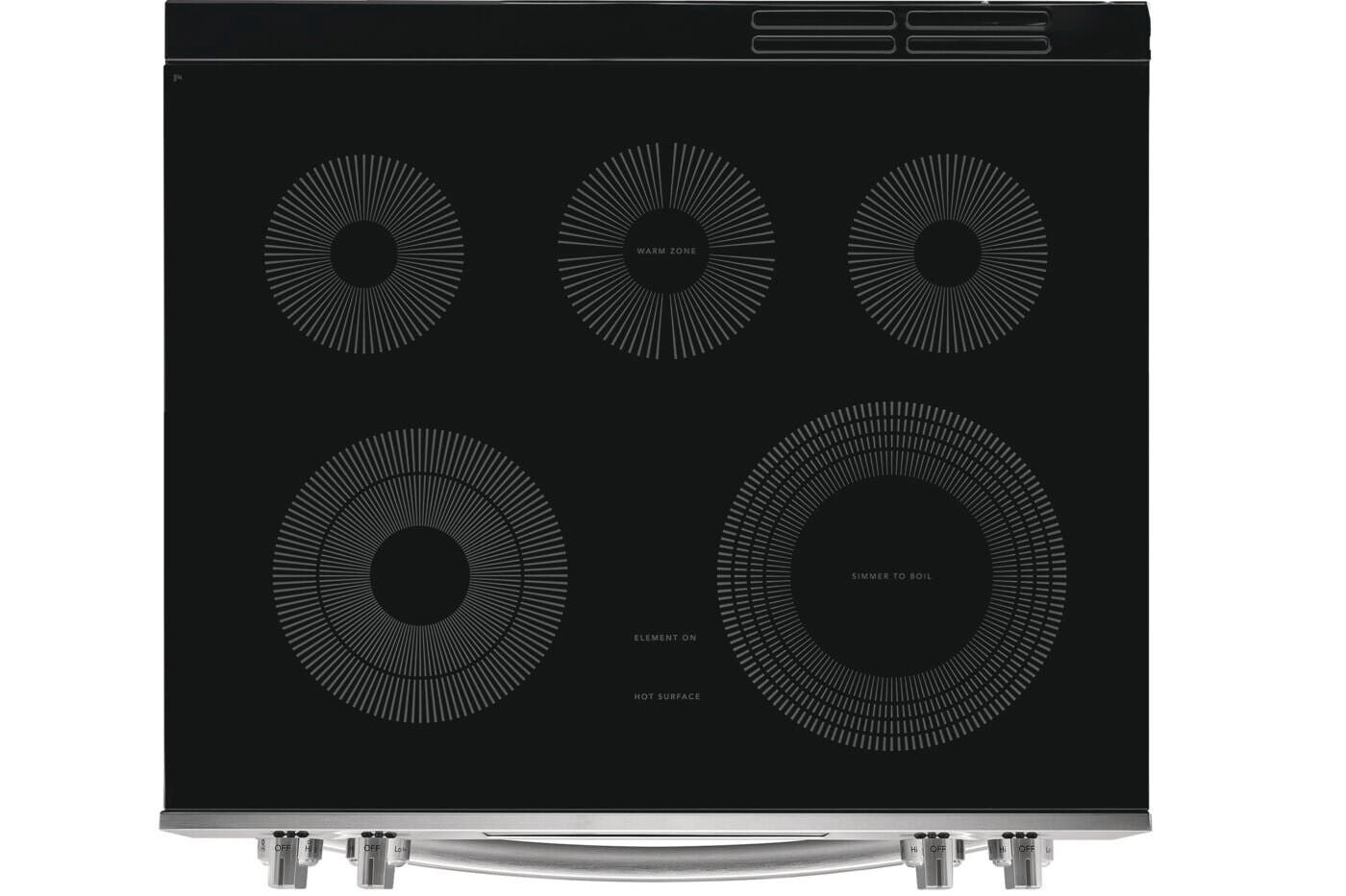 Frigidaire GCFE3070BF Five Element Cooktop