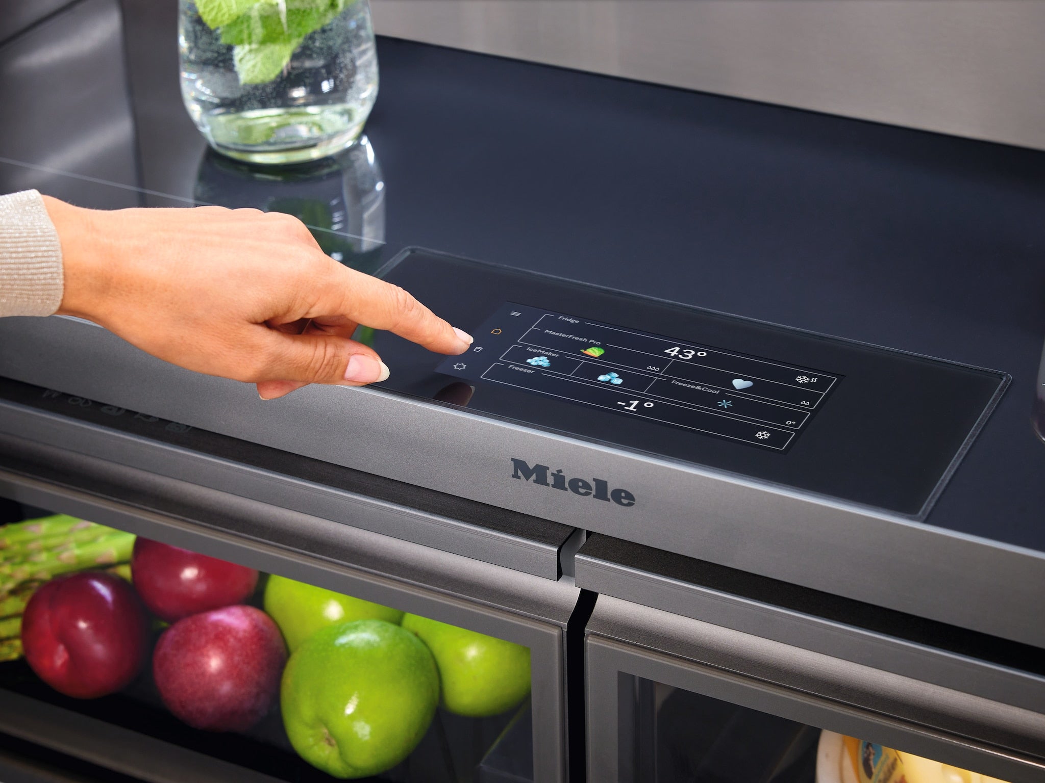 Miele KFMC3642L 36 Inch Master Cool Lower Beltline Bottom Mount
