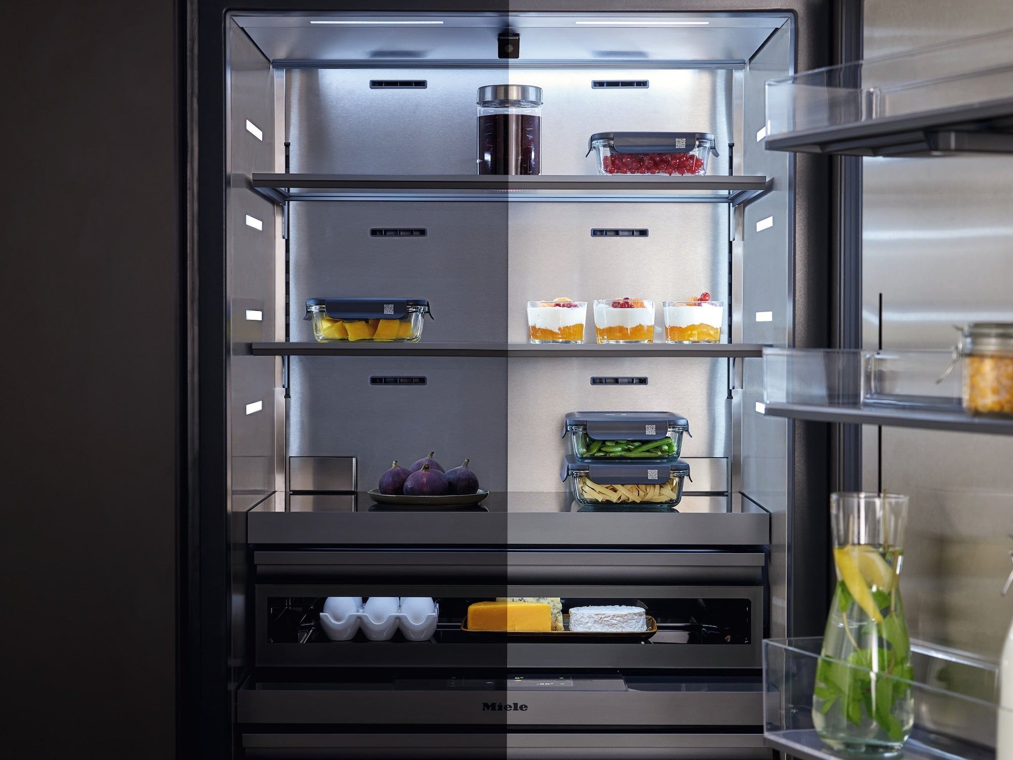 Miele KFMC3632L 30 Inch Master Cool Lower Beltline Bottom Mount